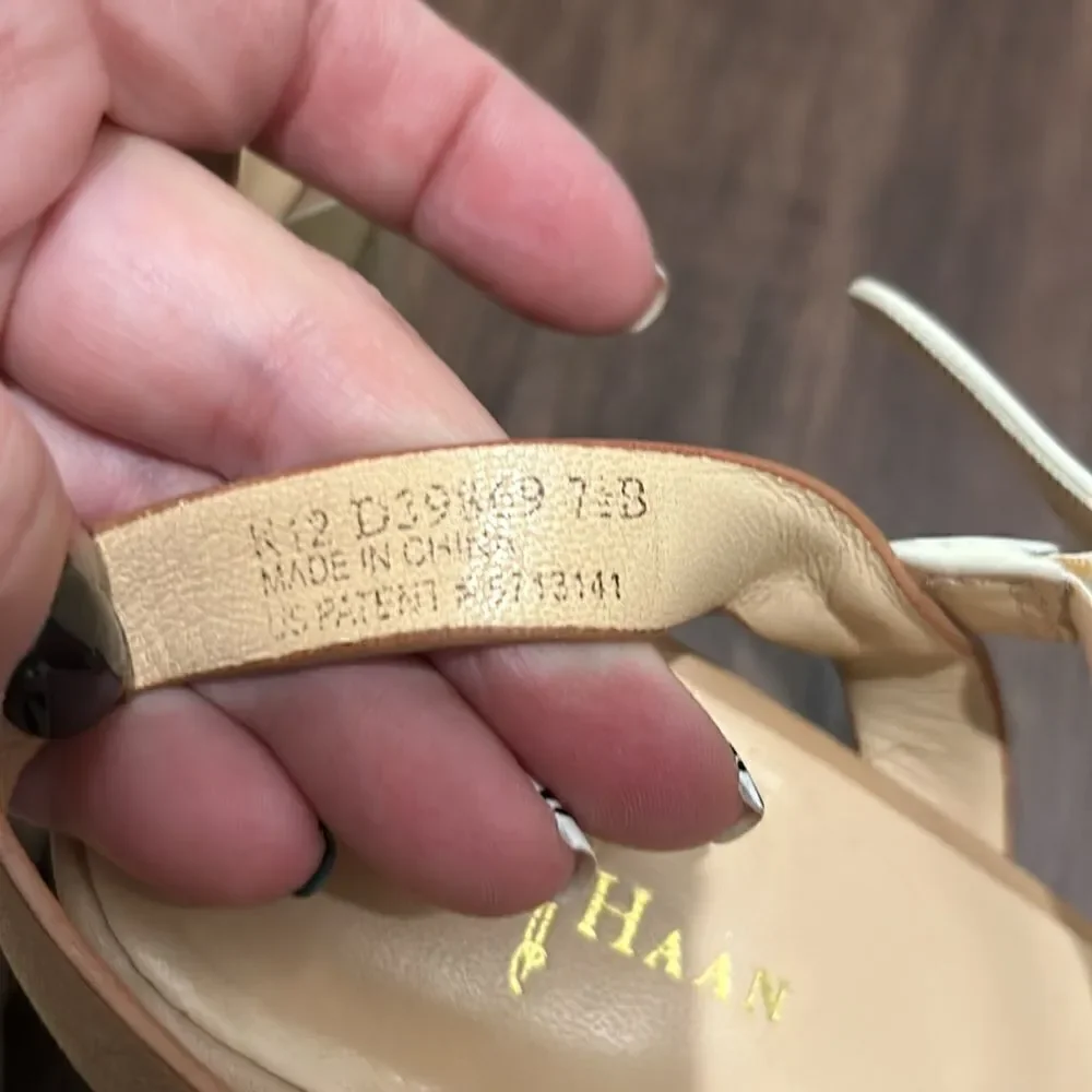 Cole Haan Nike Air Nude Wedges, Size 7.5